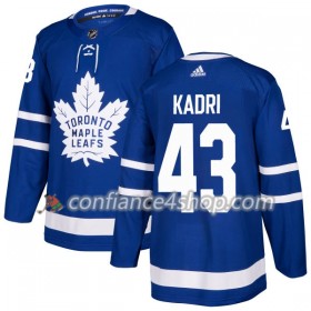 Adidas Maillot de Hockey Toronto Maple Leafs Nazem Kadri 43 2017-2018 Blau Authentic - Homme